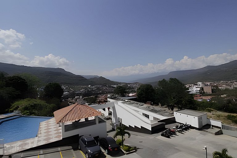 Apto en San Gil, cómodo, seguro y con vista 1A.