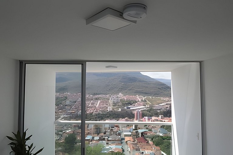 Apto en San Gil, cómodo, seguro y con vista 1A.