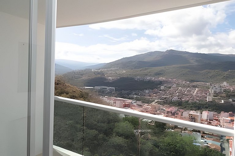 Apto en San Gil, cómodo, seguro y con vista 1A.