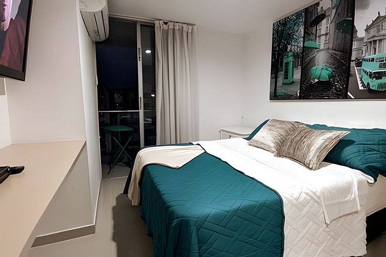 Strada Suites: Piso alto, wifi, aire acondicionado