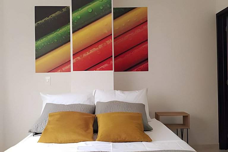 Dos habitaciones, dos baños, WIFI 220 mg Fibra