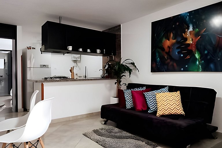 Apartaestudio, cómodo, tranquilo,  piscina San Gil