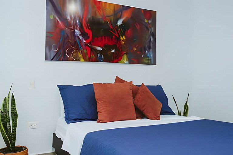 Apartaestudio, cómodo, tranquilo,  piscina San Gil