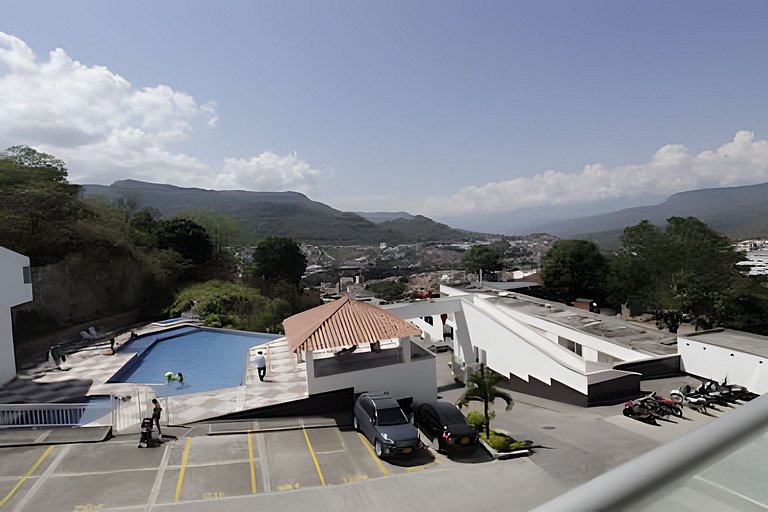 Apartaestudio, cómodo, tranquilo,  piscina San Gil