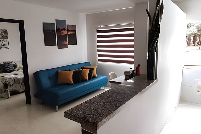 Located near the stadium and the Industrial University of Sa